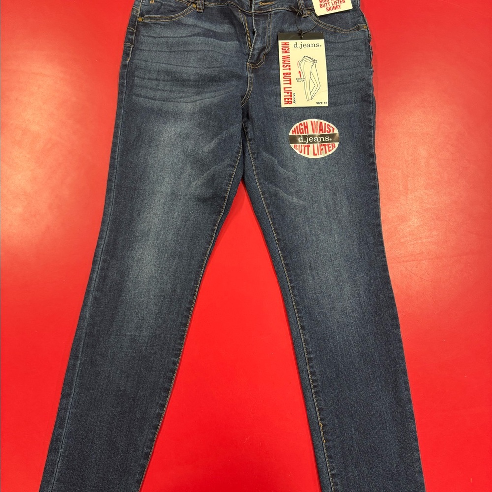 d. jeans Blue High Rise Jeans Classic Style